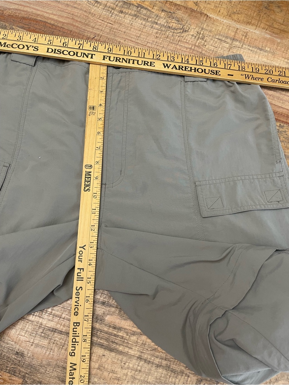 Lot of 2 Bass Pro Shops World Wide Sportsman Convertible Pants Men's XL Khaki - Picture 10 of 16